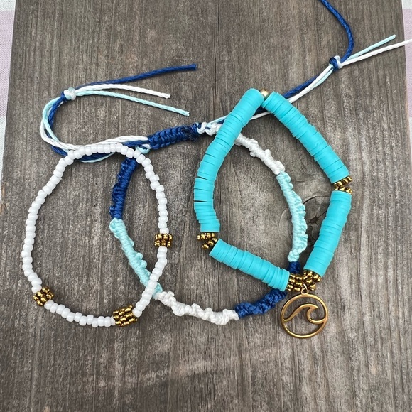 Handmade Summer Bracelet Stack - Picture 2 of 3